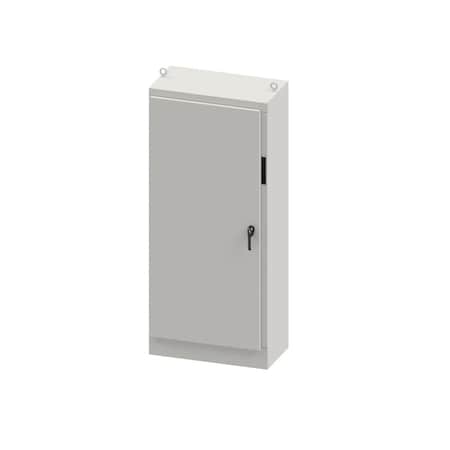 Wiegmann 3 Point Latch with Padlock Handle Electrical Enclosures, 90 in H, 20 in D, 40 in W WA90XM3920U